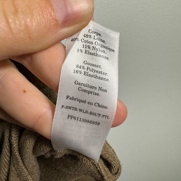 Everlane The Cotton–Merino Turtleneck Bodysuit - Picture 12 of 12